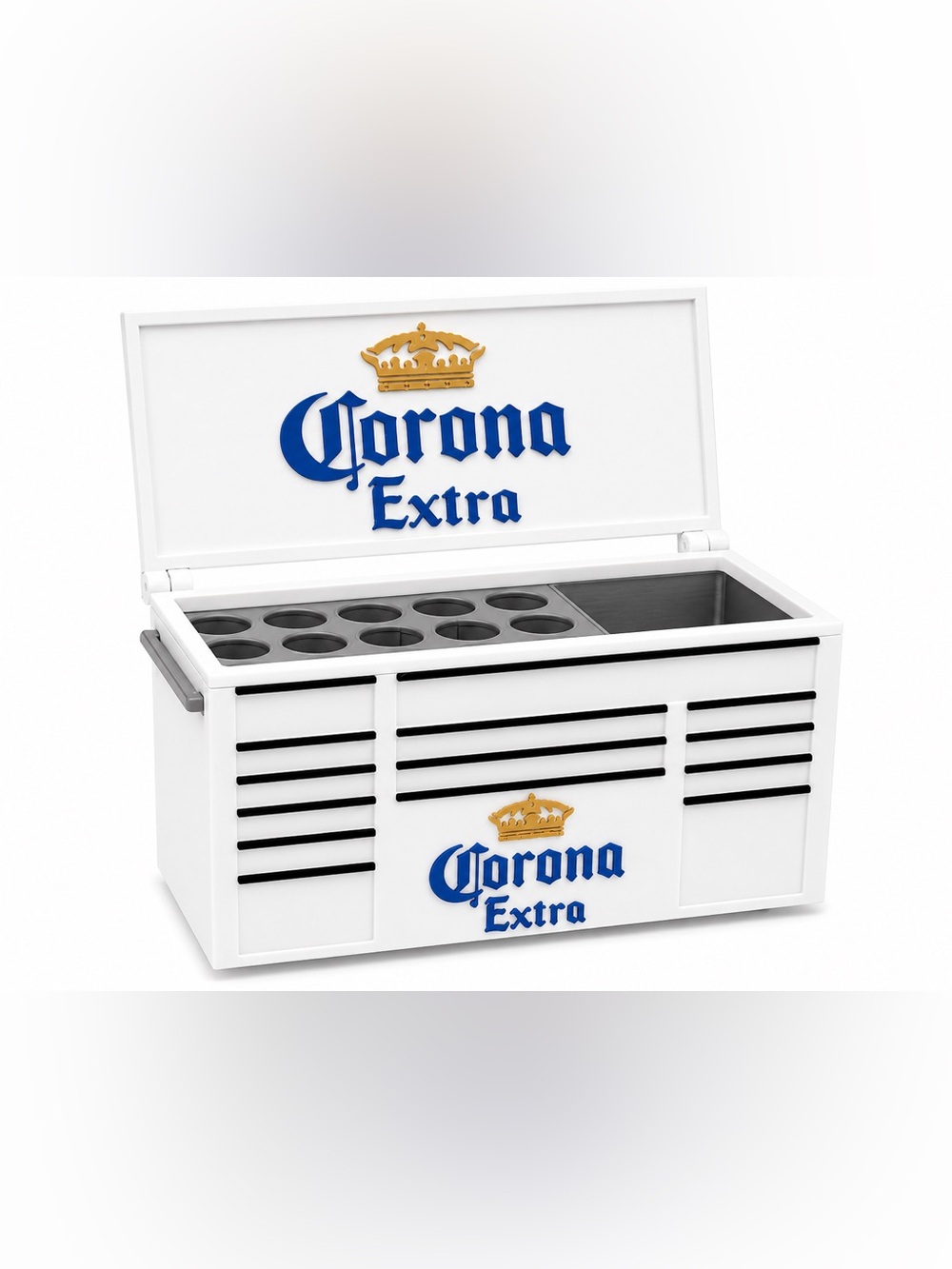 Corona Mini Toolbox Pen And Trinket Holder Desk Top Organizer
